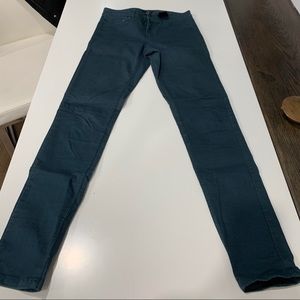 H&M Teal Skinny Jeans